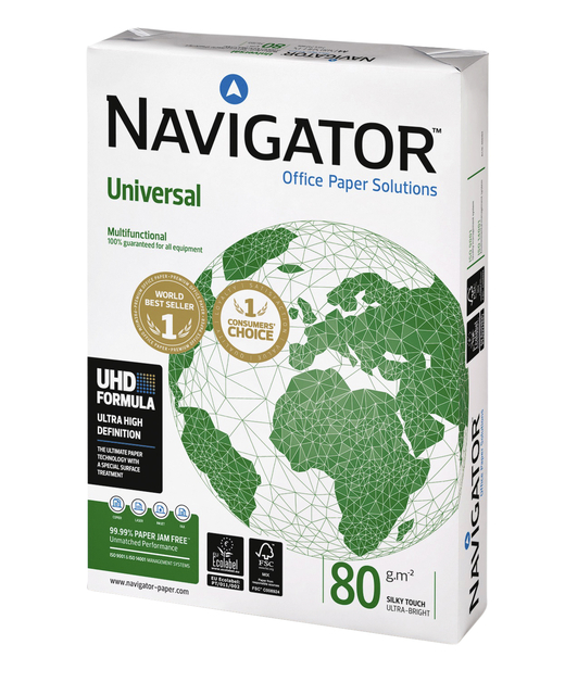 Kopieerpapier Navigator Universal A4 80gr 400vel