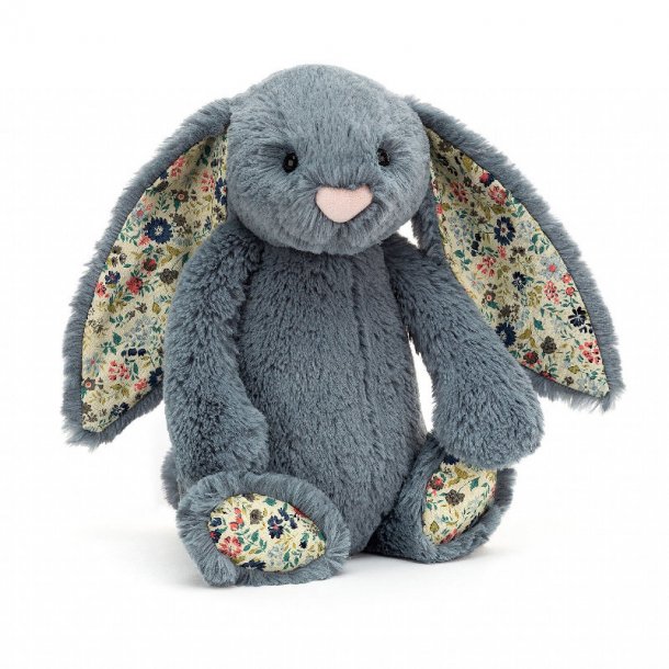 Jellycat knuffel Blossom Dusky Blue Bunny Small - 18cm