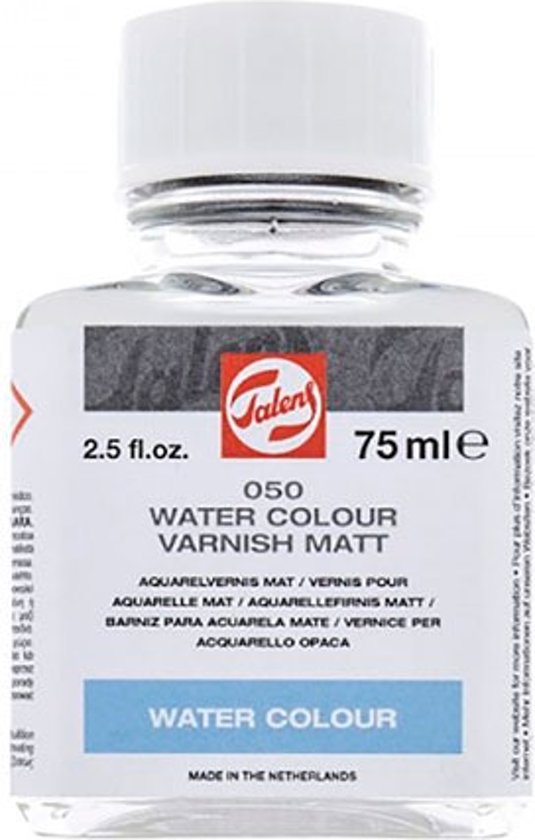 Aquarelvernis mat flacon 75 ml 050