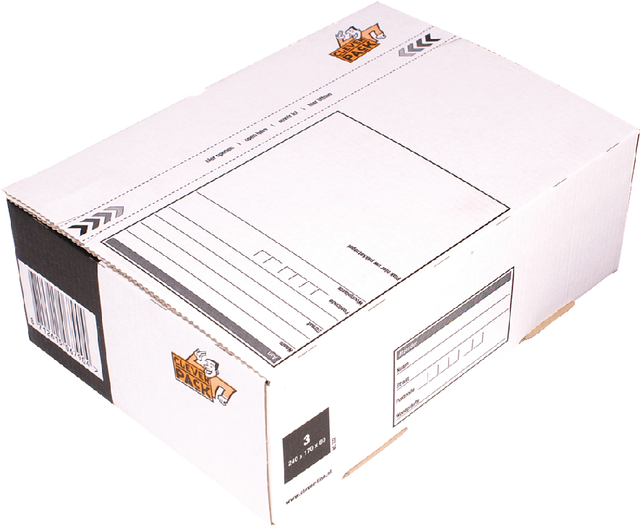 Postpakketbox 3 Cleverpack 202 240x170x80mm