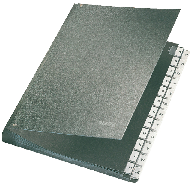 Sorteermap Leitz 5825 A t/m Z zwart