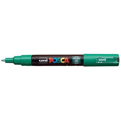 Marker Posca ronde punt extra fijn Donkergroen PC1MC VF
