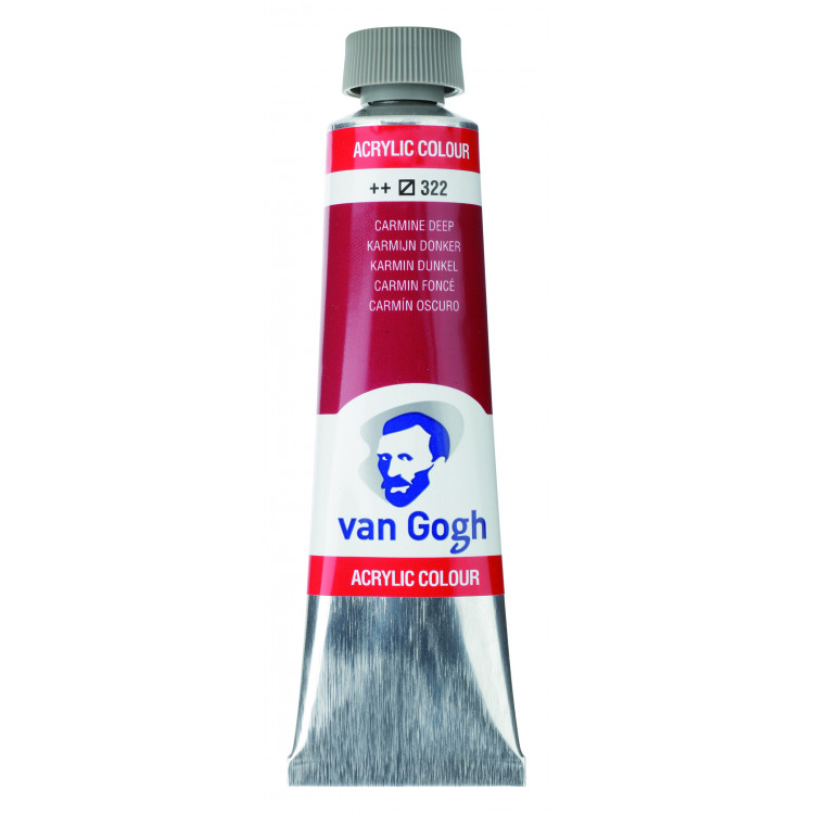 Van Gogh Acrylverfverf tube 40 ml Karmijn donker