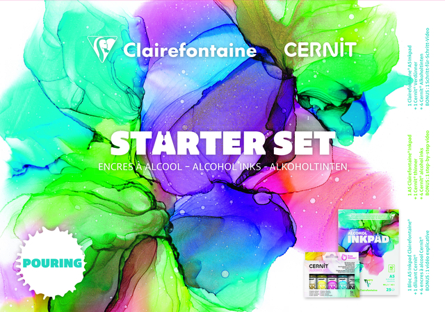 Alcoholinkt Clairefontaine Starterset 8-Delig