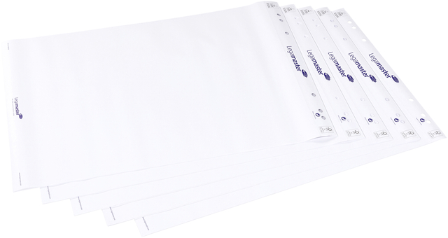 Flipoverpapier Legamaster blanco 20vel; ds 5 stuks