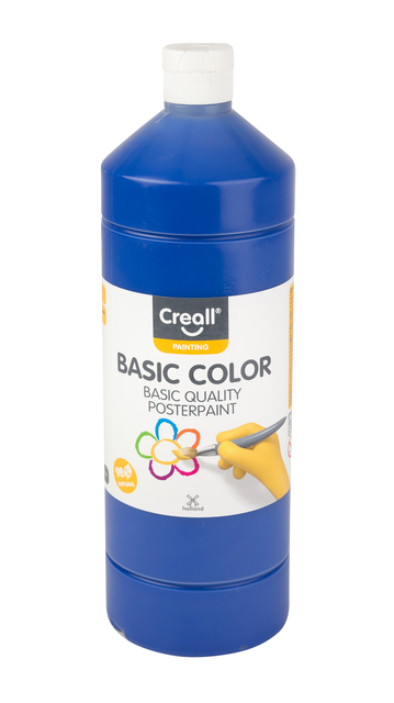Plakkaatverf Creall Basic 11 Donkerblauw 1000ml