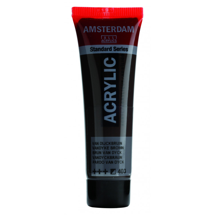 Amsterdam Standard Series Acrylverf Tube 20 ml Van Dijckbruin 403