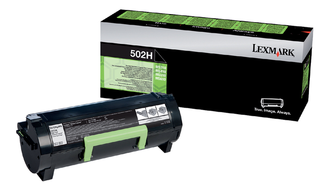 Tonercartridge Lexmark 50F2H00 zwart (502H)