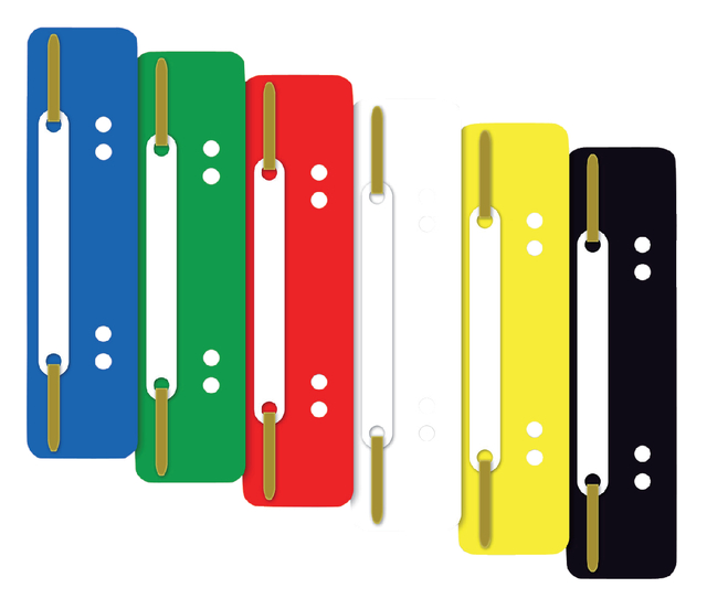 Inhanghechtstroken assortie; doos a 100 st