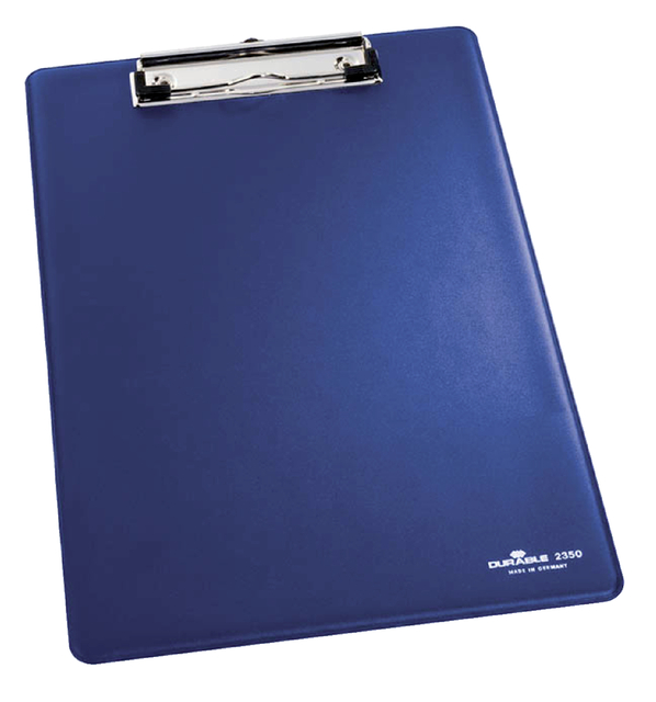 Klembord Durable 2350 A4 Kopklem Blauw