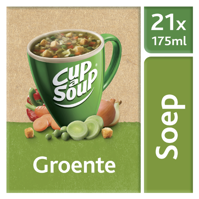 Cup-a-soup Groentensoep, doos 21 zak