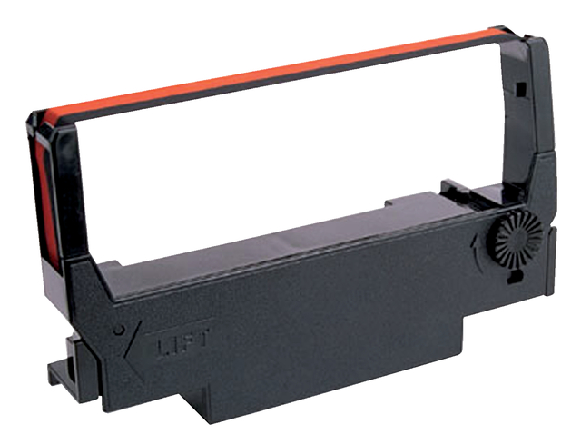 Printerlint Epson ERC-38 nylon zwart/rood