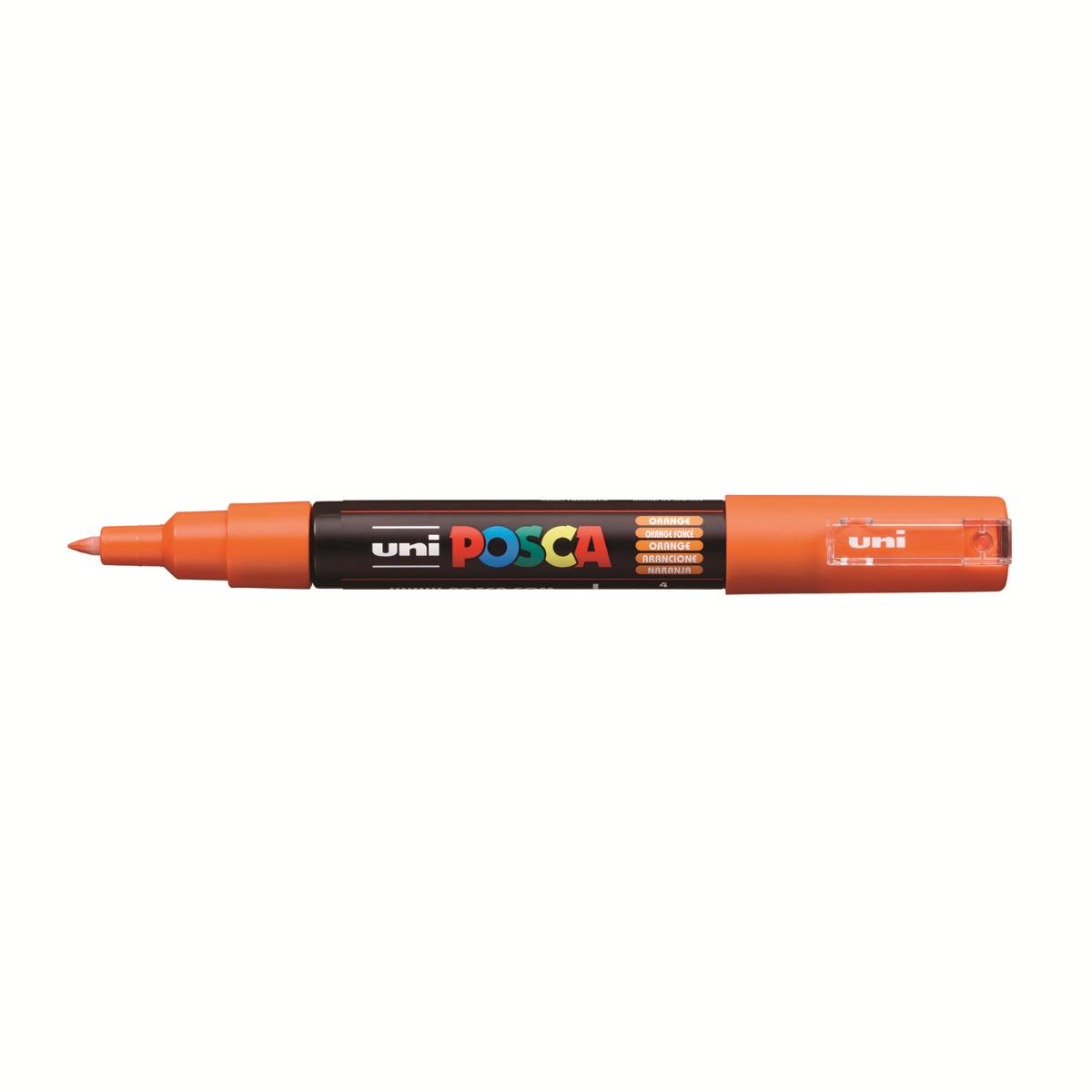 Verfstift Posca PC1MC Oranje Rond Extra Fine 0.7-1.0 mm