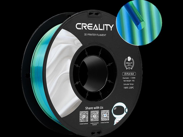 3d Filament Creality Pla 1.75mm Blauw Broen 1kg