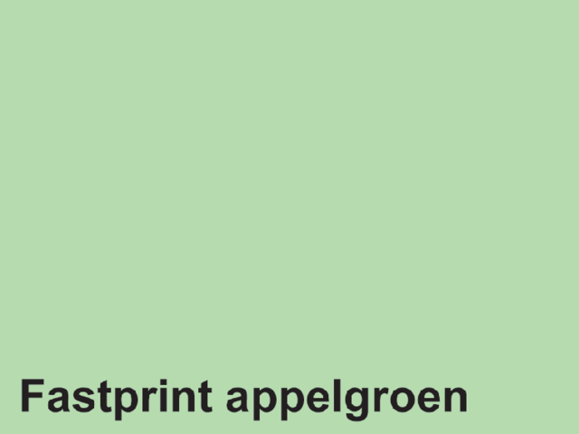 Kopieerpapier A4 Fastprint 80grams appelgroen; pak 500 vel
