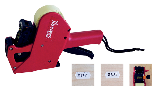 Prijzentang Sato Samark 26 + etiketten