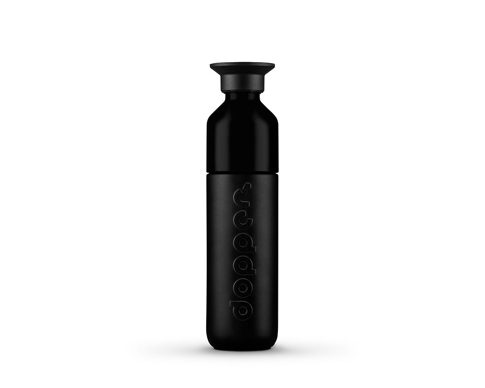 Waterfles Dopper Insulated Blazing Black 350ml