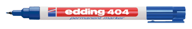 Viltstift Edding 404 rond blauw 0.75mm