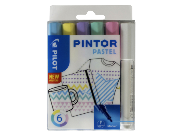 Viltstift Pilot Pintor Pastel 1.0mm Ass