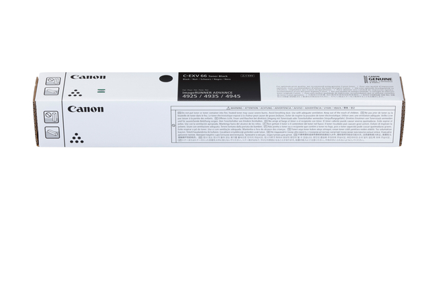 Tonercartridge Canon C-Exv 66 Zwart