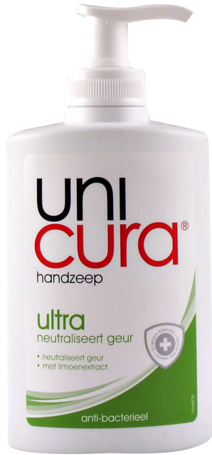 Handzeep Unicura vloeibaar Mild 250ml met pomp
