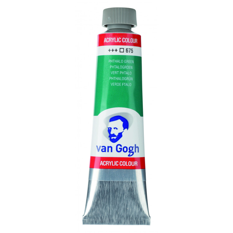 Van Gogh Acrylverfverf tube 40 ml Phtalogroen