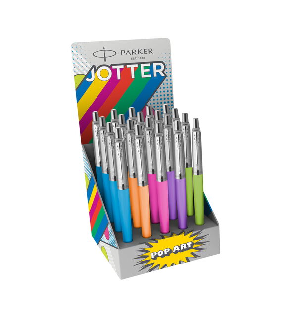 Balpen Parker Jotter Original Pop-Art 60‘s assorti CT medium