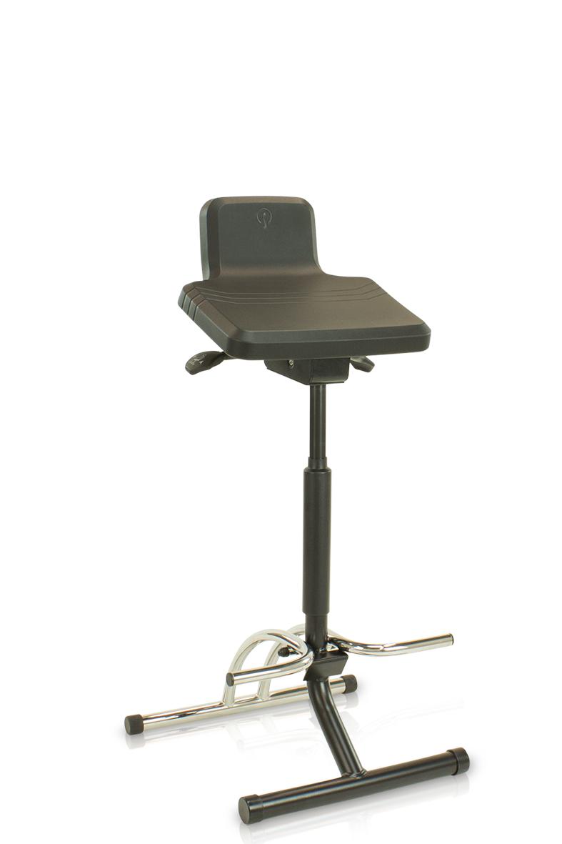 Stahulp Score Steady, zitting PU, hoogte 66-83cm