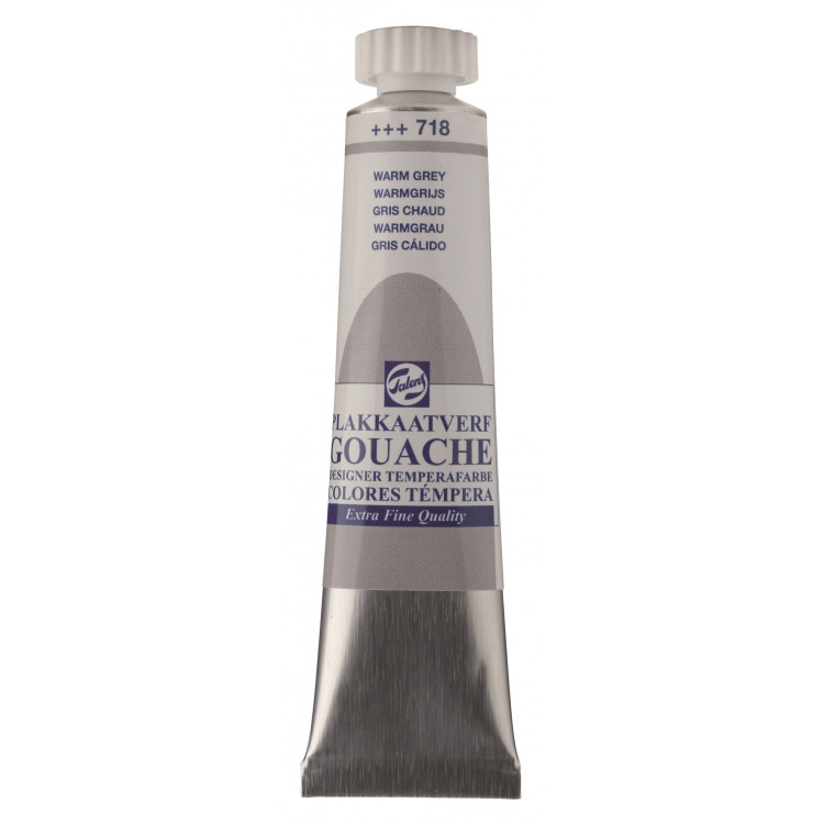 Plakkaatverf Extra Fijn tube 20 ml Warmgrijs