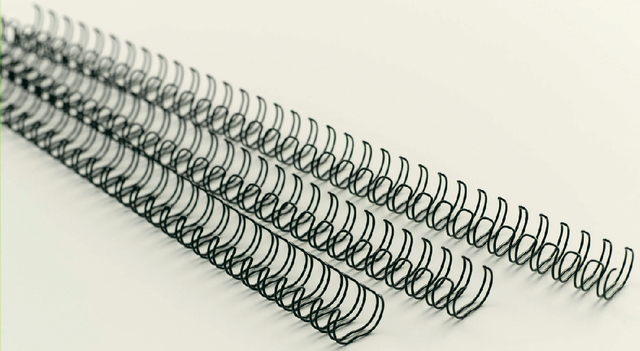 Draadkam GBC (RG810497) 6mm 34R A4 zilver 100st