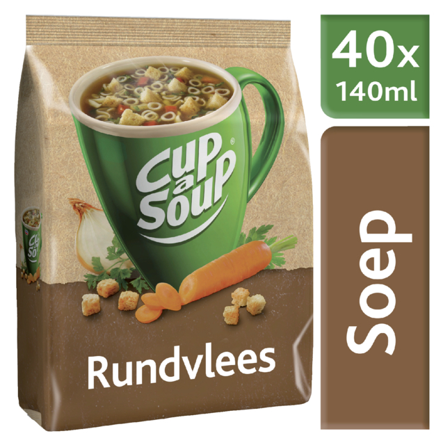 Cup-A-Soup Unox Machinezak Rundvlees 140ml