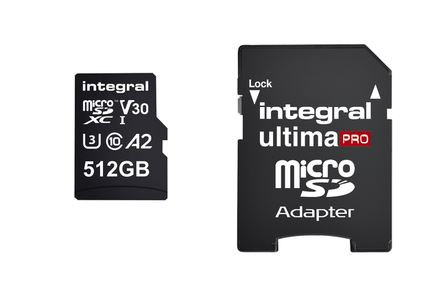 Geheugenkaart Integral Microsdxc 512gb