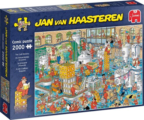 Puzzel Jan van Haasteren De ambachtelijke brouwerij 2000st