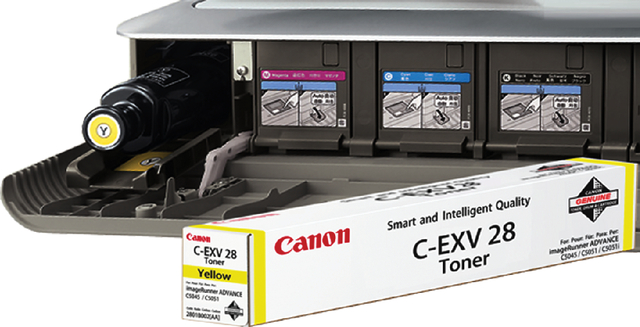 Tonercartridge Canon C-EXV28Y geel 38K