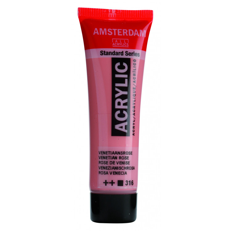 Amsterdam Standard Series Acrylverf Tube 20 ml Venetiaansroze 316