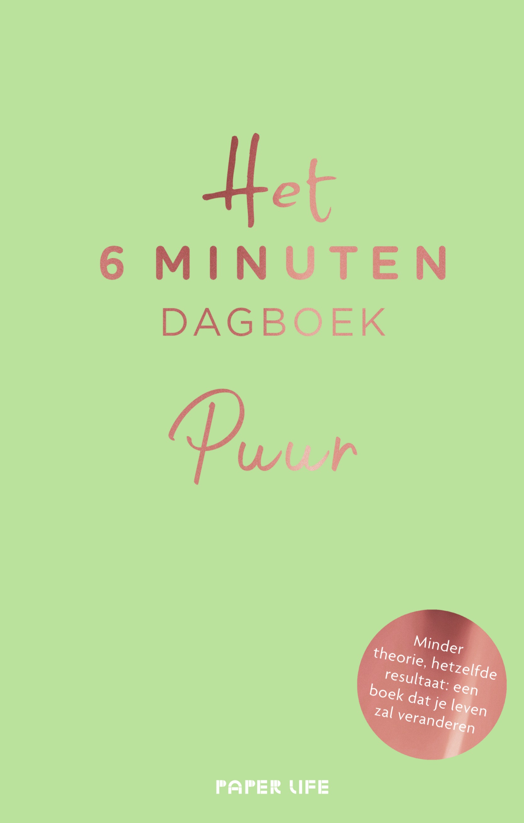 Het 6 minuten dagboek Puur