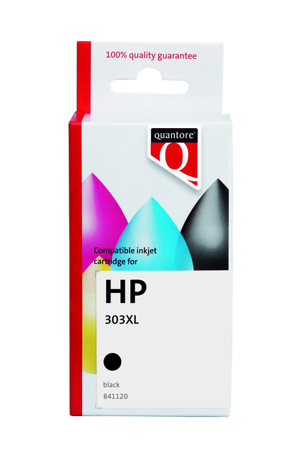 Inktcartridge Quantore HP T6404AE 303XL zwart HC