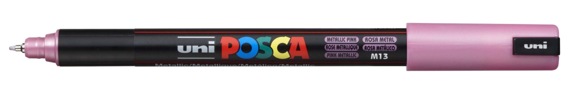 Verfstift Posca PC1MR Mettalic Roze Extra Fine 0.7 mm