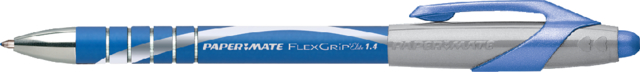Balpen Papermate Flexgrip Elite 1.4mm blauw