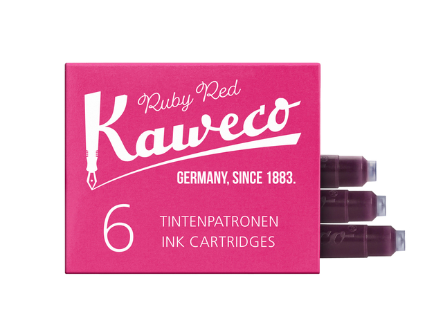 Inktpatroon Kaweco Rood
