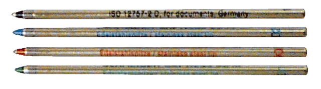 Balpenvulling Schneider 4 kleurenpen groen medium