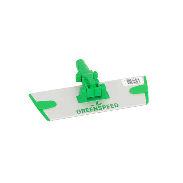 Vlakmopplaat Greenspeed Qline Velcro 23cm Groen