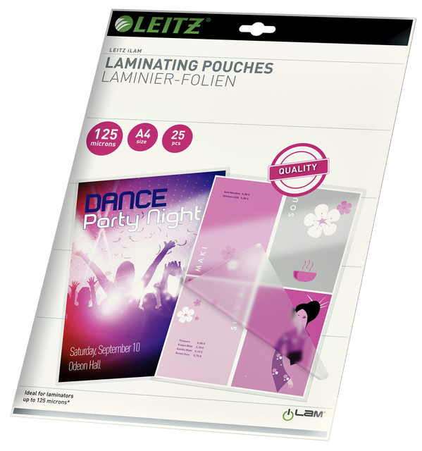 Lamineerhoes Leitz Ilam A4 2x125micron