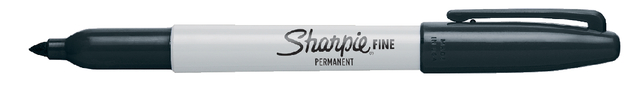 Viltstift Sharpie fine rond zwart 1-2mm