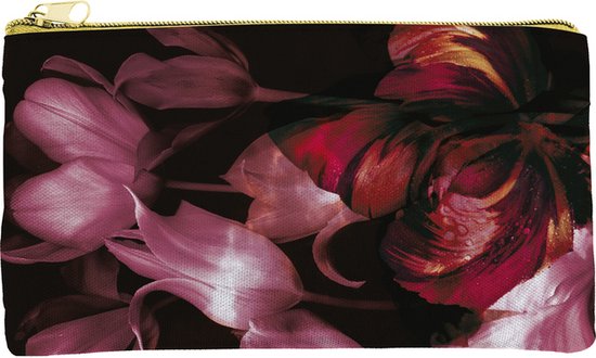 Pennenetui Classy plat 21x12cm zwart Kangaro