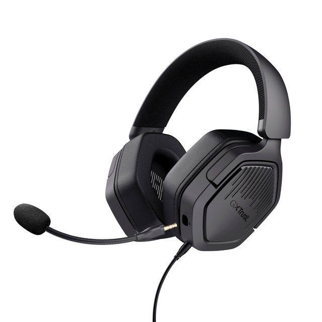 Gaming Headset Trust Gxt492 Carus Bedraad Zwart