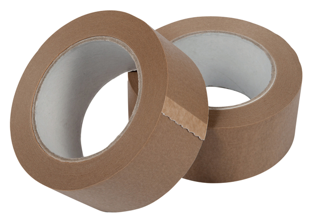 Verpakkingstape Iezzy 50mmx50m Gerecycled Papier