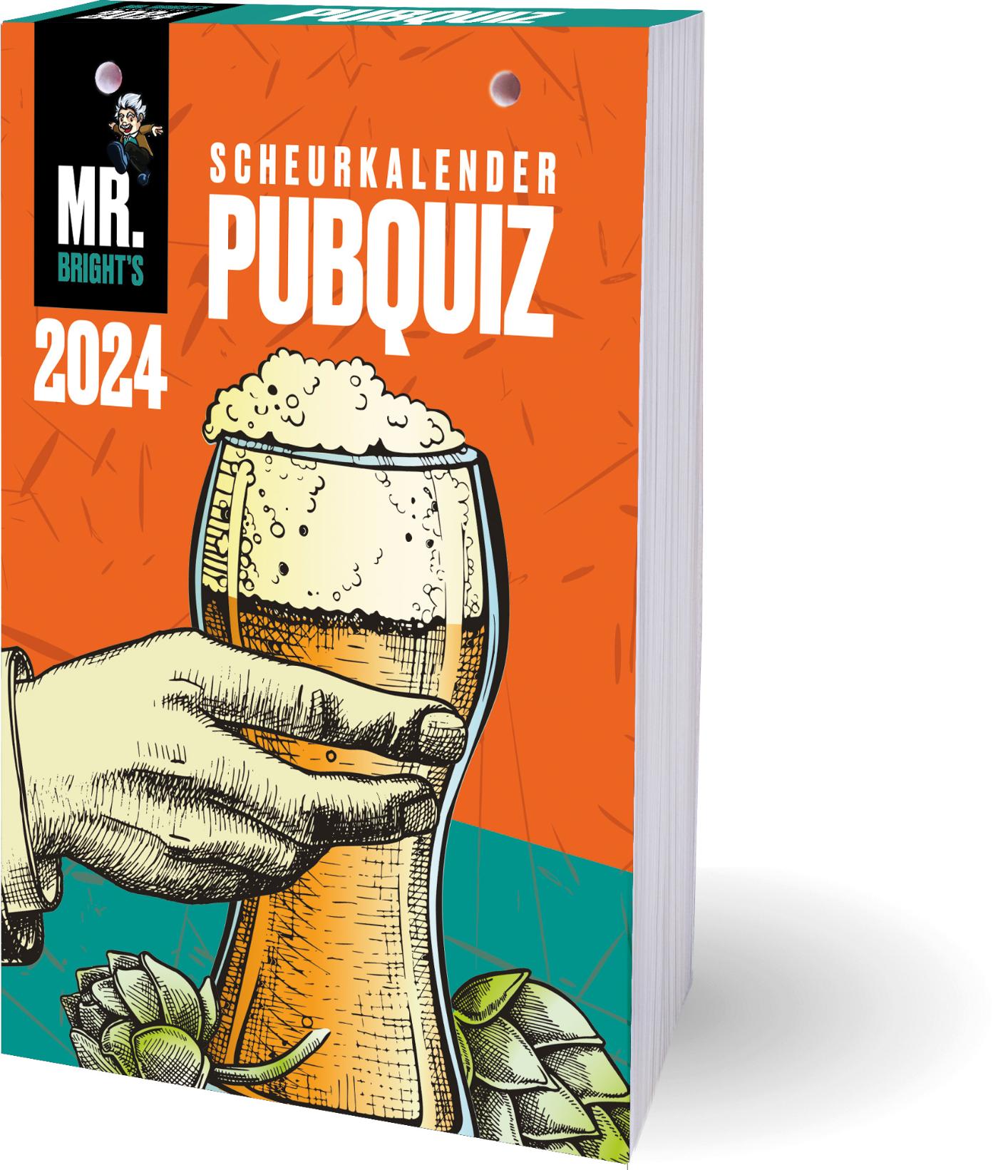 Mr. Bright's Pubquiz scheurkalender 2024