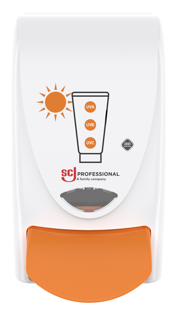 Zonnebranddispenser Scj Proline Sun Protect 1l Wit