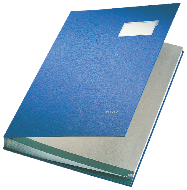 Vloeiboek Leitz 5700, 20-bladen blauw